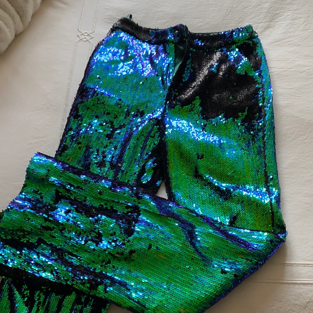 Sequin pants